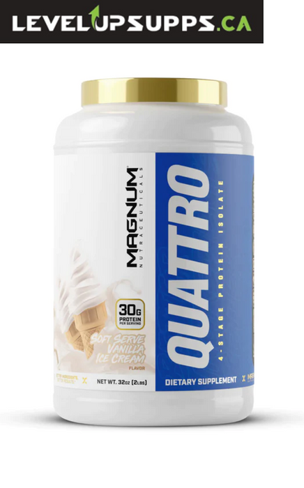 Magnum Quattro Premium Protein Isolate 2lbs