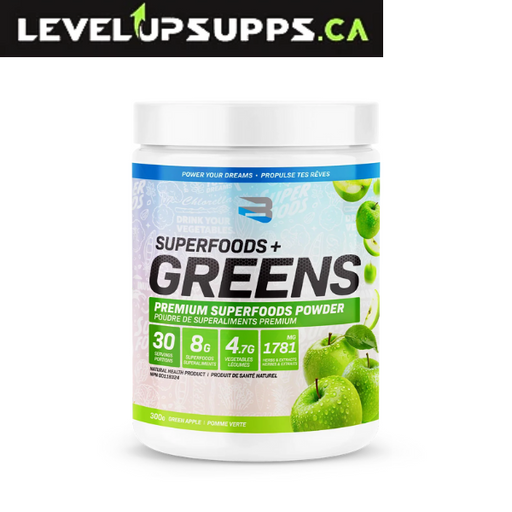 BELIEVE SUPPLEMENTS SUPERFOODS + ORGANIC GREENS
