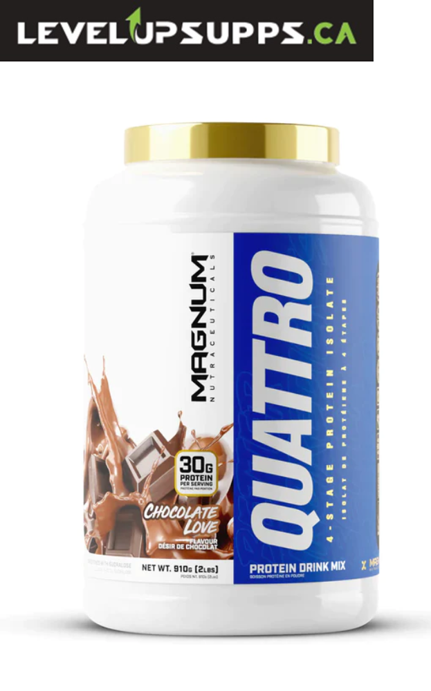 Magnum Quattro Premium Protein Isolate 2lbs