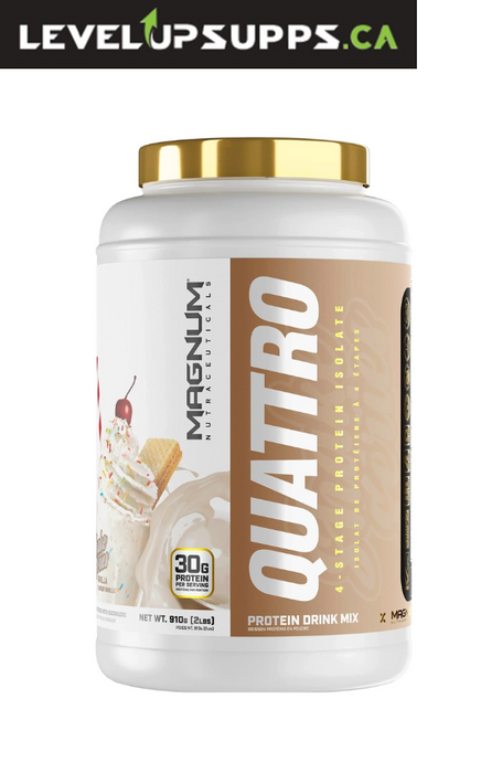 Magnum Quattro Premium Protein Isolate 2lbs