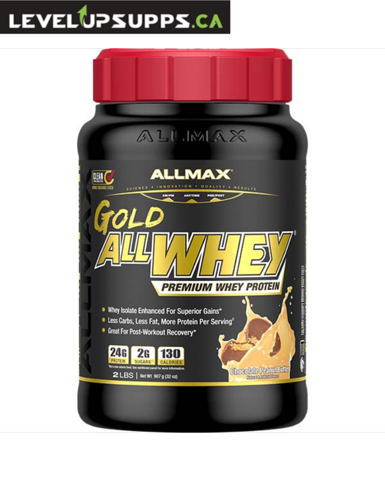 ALLMAX GOLD ALL WHEY PROTEIN 2LBS
