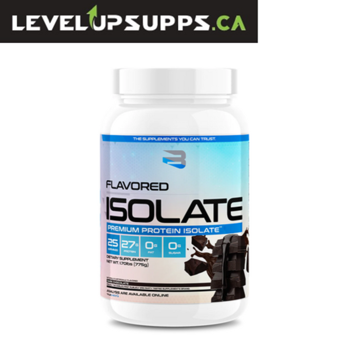 Believe Supplements Isolate Protein Powder