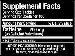 Allmax Caffeine 100 Tablets