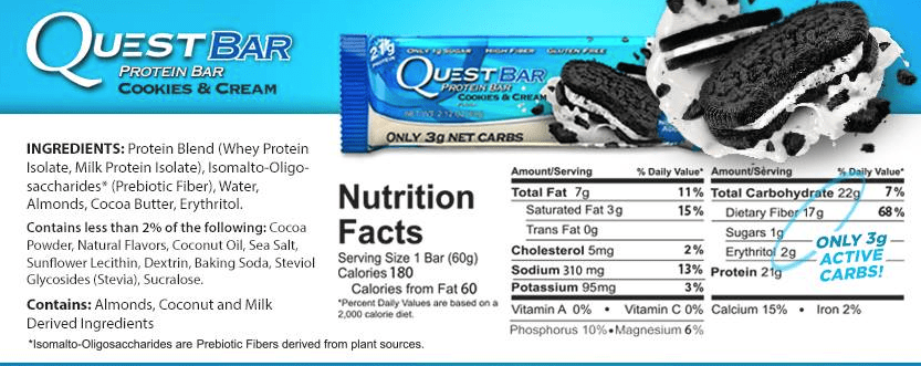 QUEST PROTEIN BARS