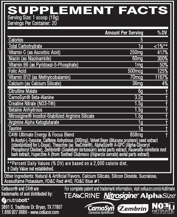 Cellucor C4 Ultimate